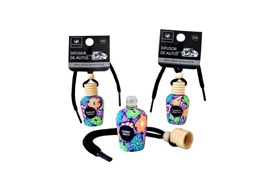 DIFUSOR PARA AUTO FLORES COCO