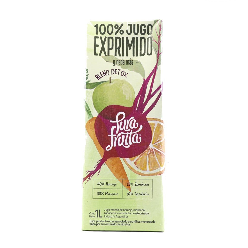 JUGO PURA FRUTTA BLEND DETOX 1 LITRO