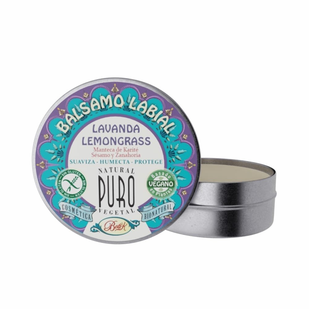 BALSAMO EN LATA BOTIK PURO LAVANDA LEMON GRASS