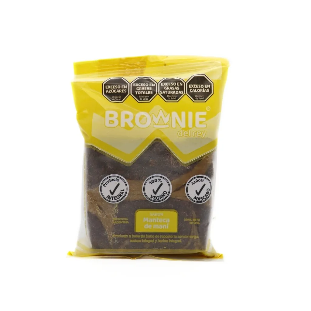 BROWNIE DEL REY MANTECA DE MANI