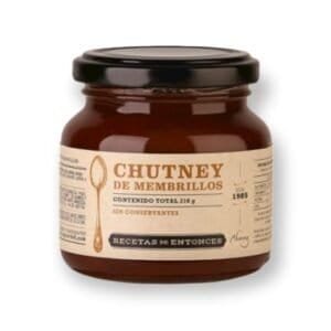 CHUTNEY DE MEMBRILLO 210G RECETAS DE ENTONCES