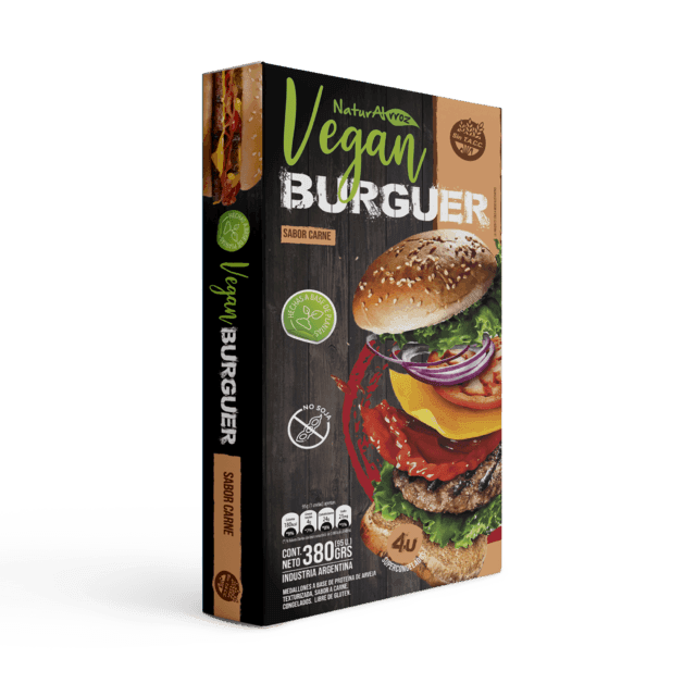 HAMBURGUESAS NATURALRROZ SABOR CARNE 2 U