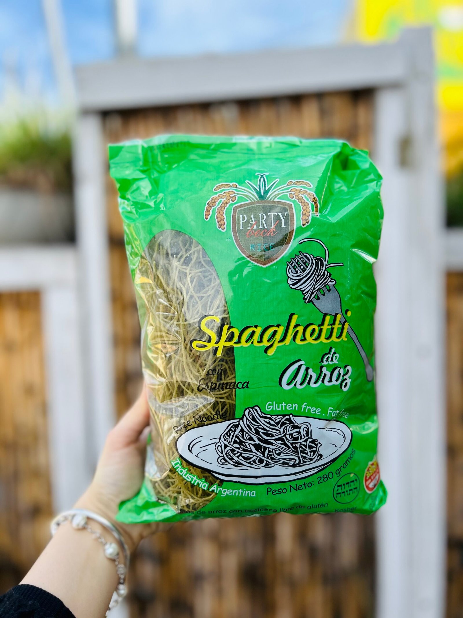 FIDEOS DE ARROZ ESPINACA ARGENDIET