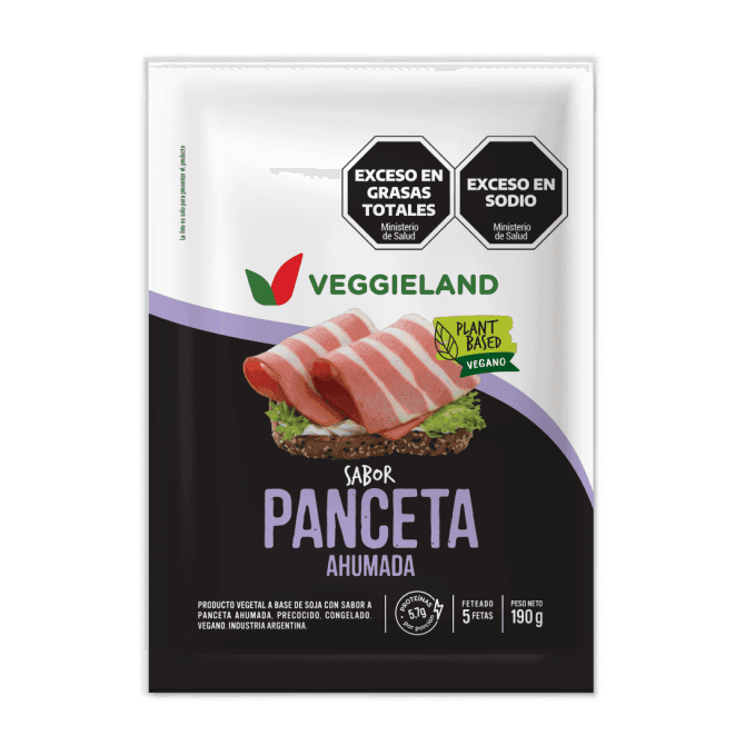 PANCETA VEGANA VEGGIELAND FETAS
