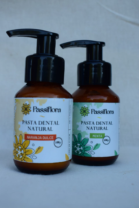 PASTA DENTAL NATURAL MENTA PASSIFLORA 100GRS