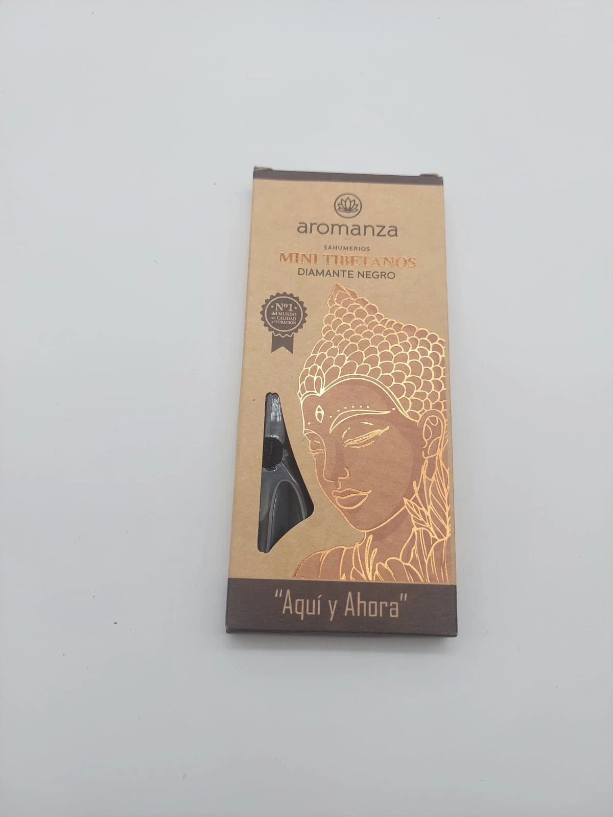 SAHUMERIO AROMANZA MINI TIBETANO DIAMANTE NEGRO