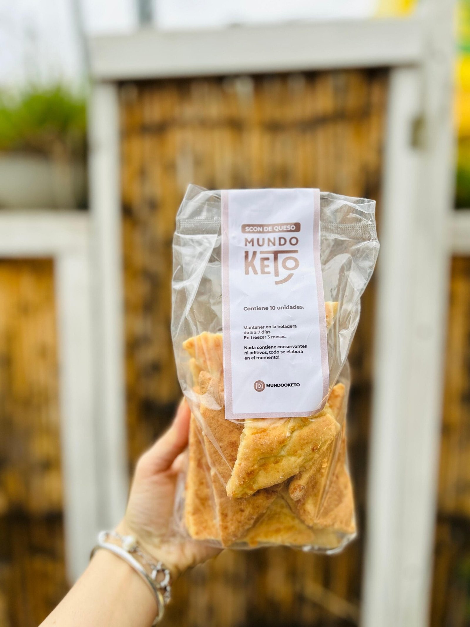 SCON DE QUESO KETO X10 MUNDO KETO