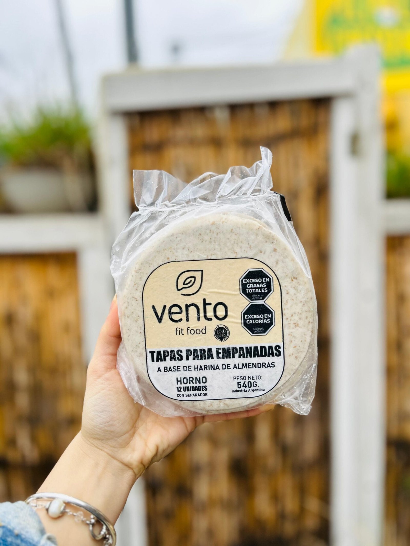 TAPAS DE EMPANADAS KETO VENTO X 12 UN