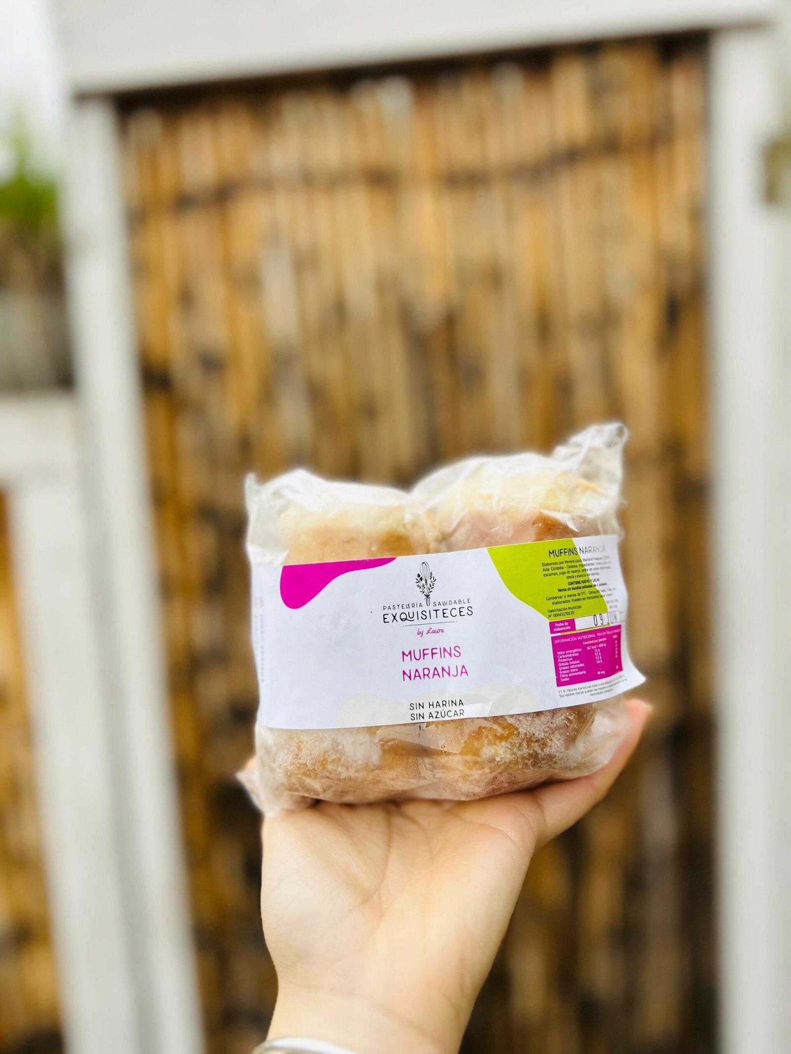 MUFFINS EXQUISITECES X 6 UNIDADES NARANJA