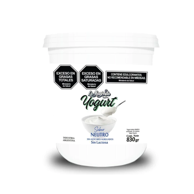 YOGURT LA MANCHITA NEUTRO SIN AZUCAR 850GRS