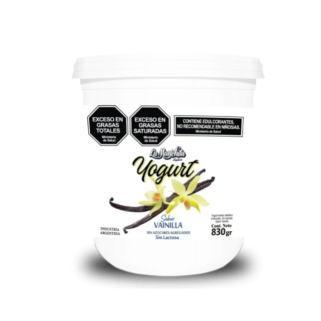 YOGURT LA MANCHITA VAINILLA SIN AZUCAR 850GRS