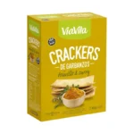 CRACKERS DE GARBANZOS TOMILLO Y CURRY VIA VITA X 100 G