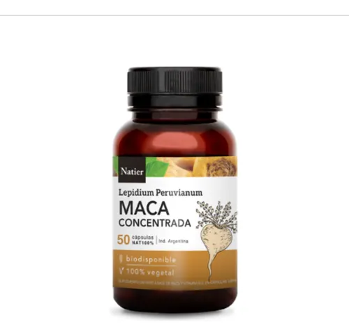 MACA CONCENTRADA X 50 CAPSULAS NATIER