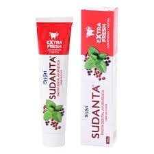PASTA DENTAL SUDANTA MENTOL Y PIMIENTA X 100 G