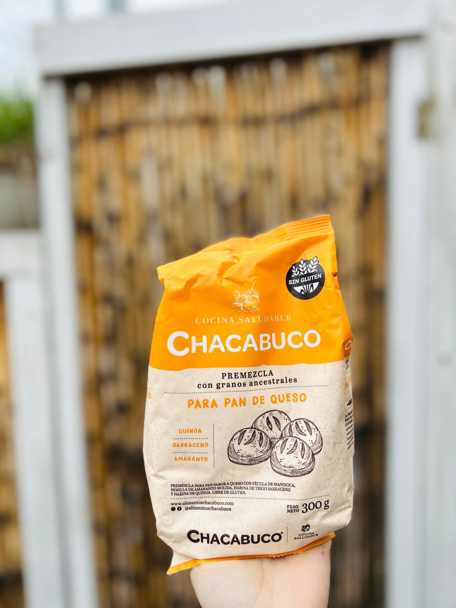 PREMEZCLA CON GRANOS ANCESTRALES PARA PAN DE QUESO X 300 G CHACABUCO