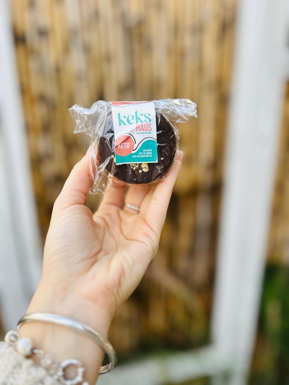 ALFAJOR KEKSHAUS KETO CHOCOMANI