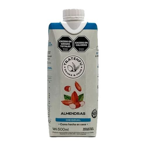 BEBIDA DE ALMENDRA ORIGINAL TRATENFU X 500 ML
