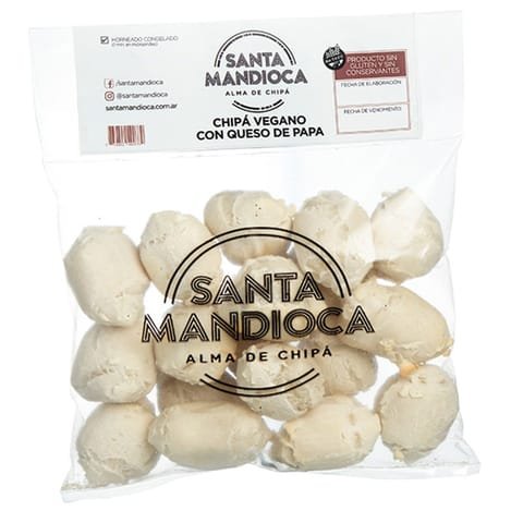 CHIPA VEGANO DE PAPA X 300 G SANTA MANDIOCA