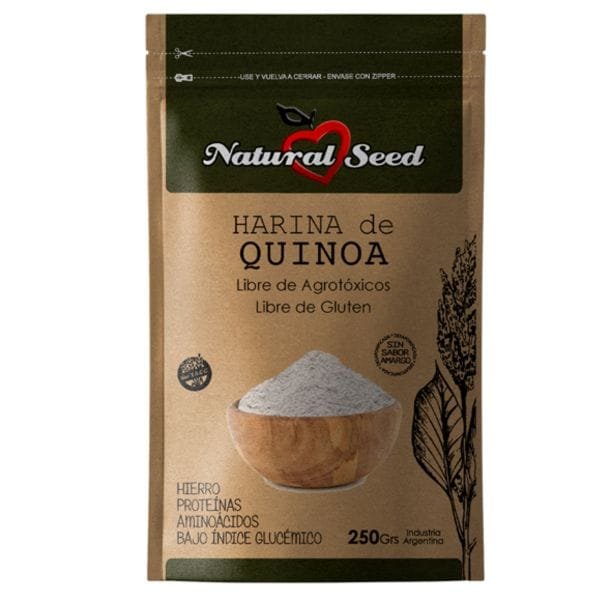 HARINA DE QUINOA NATURAL SEED X 250 G