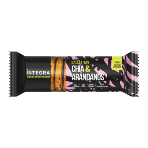 GALLETAS INTEGRA CHIA Y ARANDANO