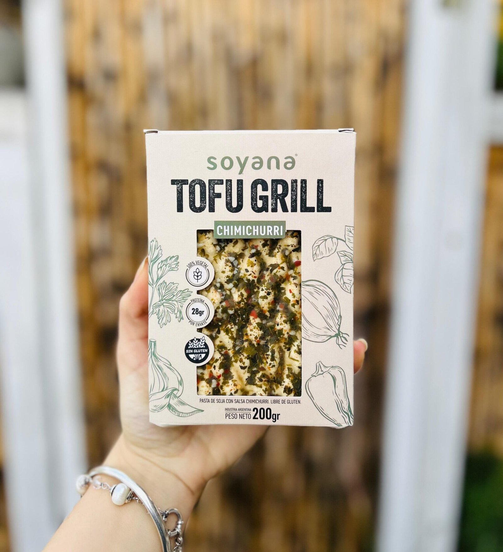 TOFU GRILL CHIMICHURRI X 200 G SOYANA