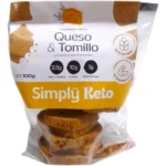 TOSTADAS LOW CARB QUESO Y TOMILLO X 100 G SIMPLY KETO