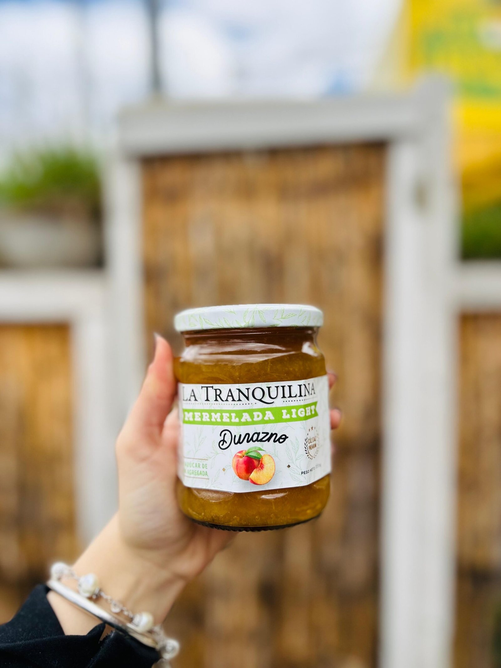 MERMELADA LA TRANQUILINA DURAZNO 330 G