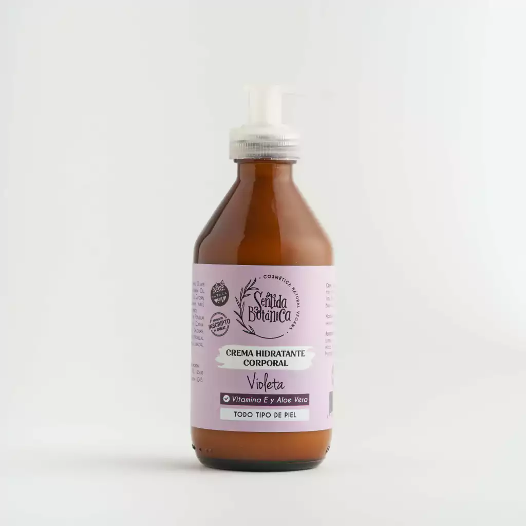 CREMA CORPORAL TODO TIPO DE PIEL VIOLETA SENTIDA BOTANICA X 250 ML