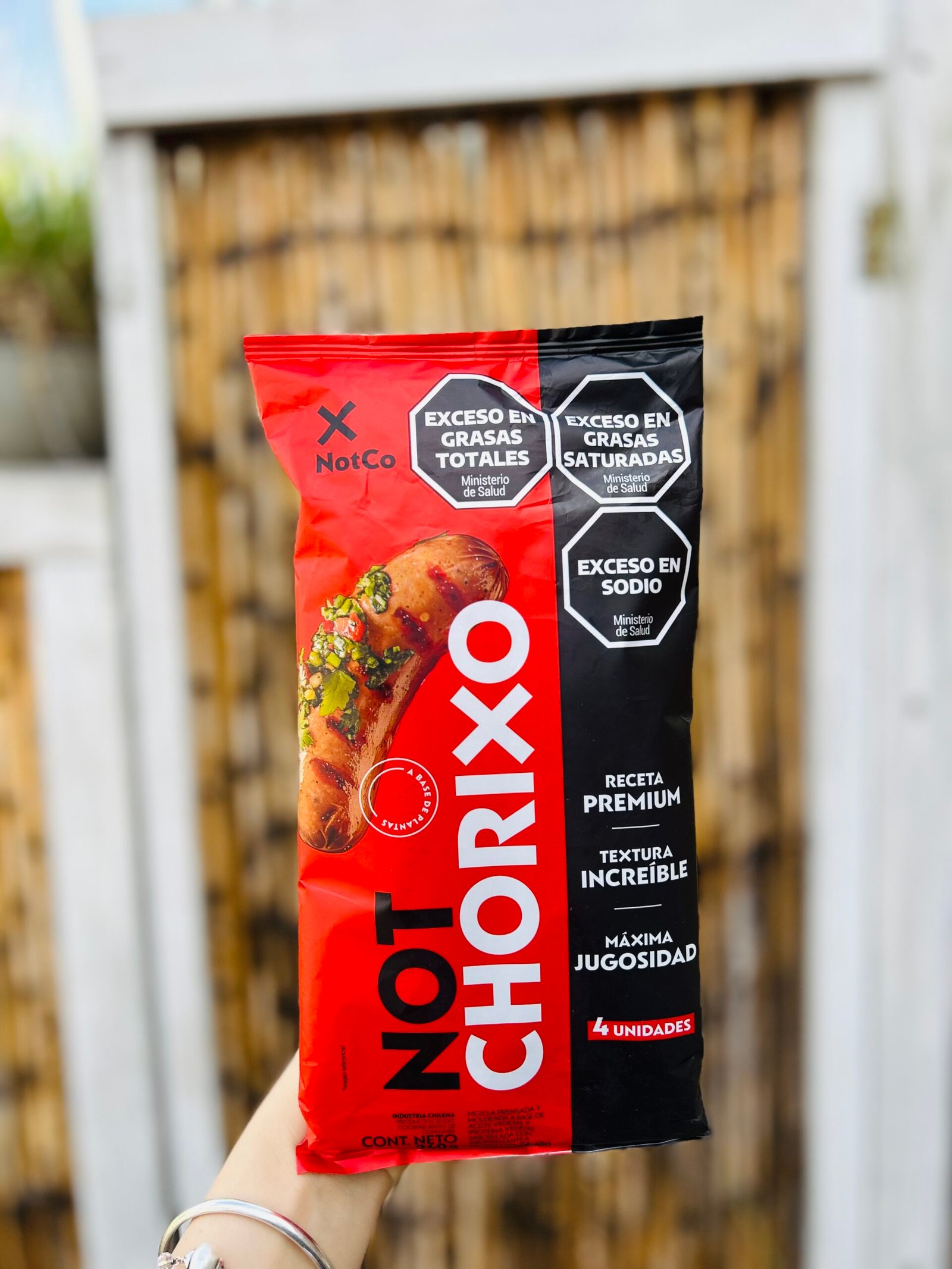 NOT CHORIXO X 4 UN NOT CO