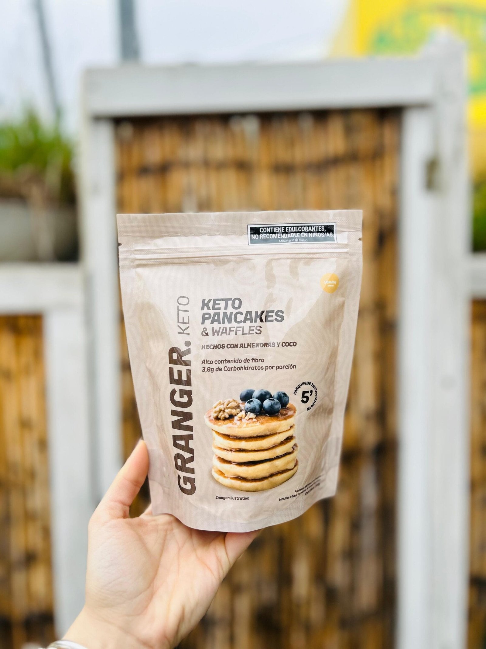 PREMEZCLA GRANGER KETO PANCAKE VAINILLA 200GR