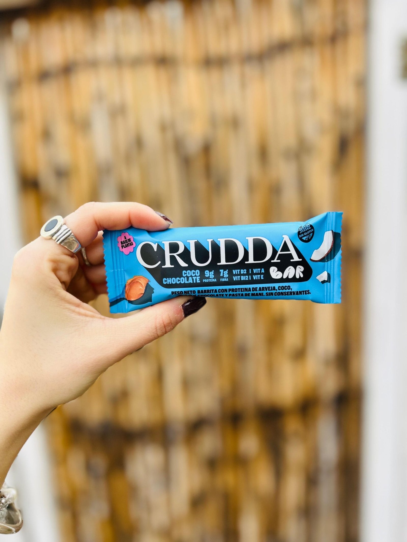 BARRA PROTEICA CRUDDA BAR COCO CHOCOLATE
