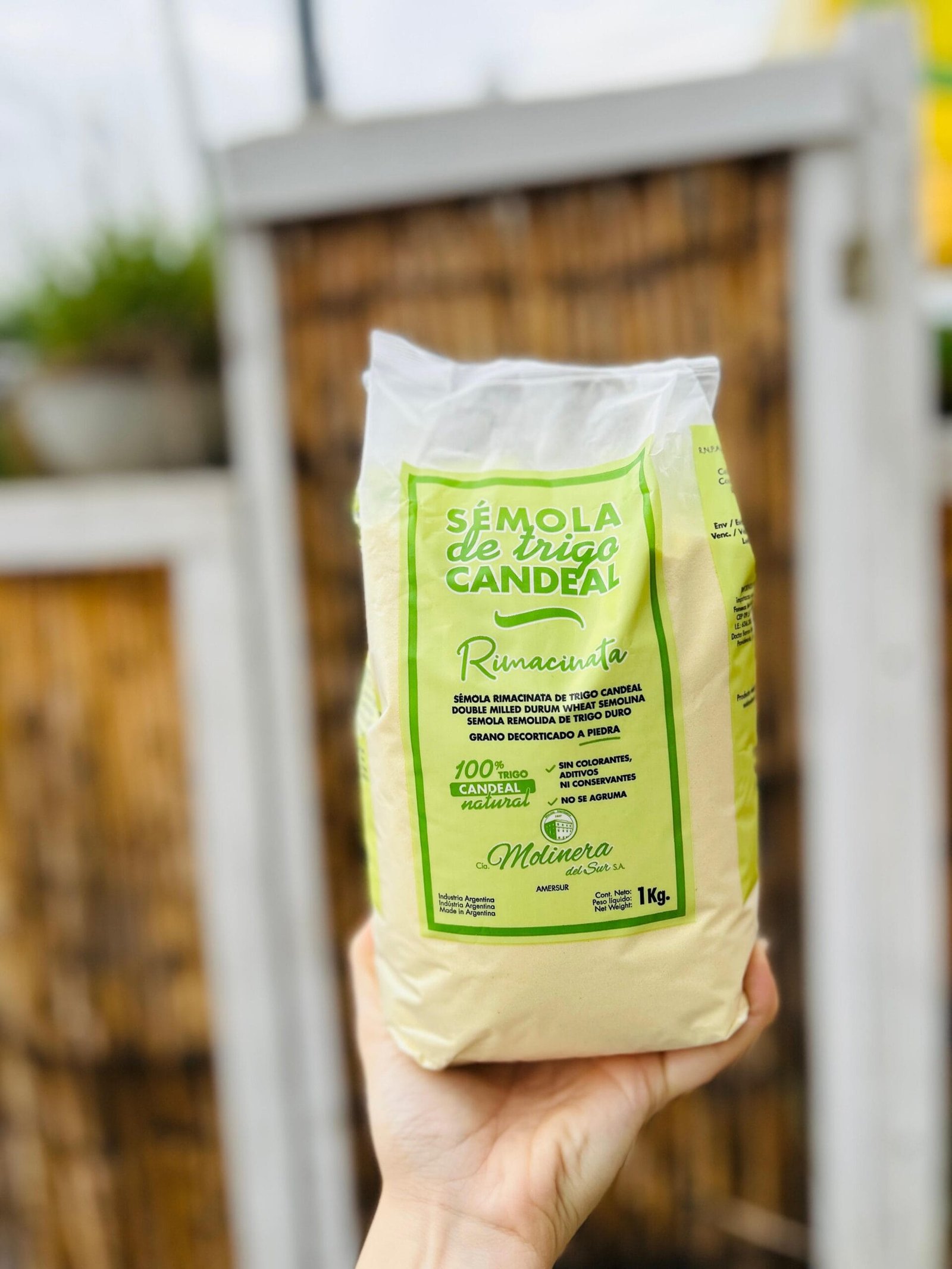SEMOLA DE TRIGO CANDEAL RIMACINATA X 1 KG