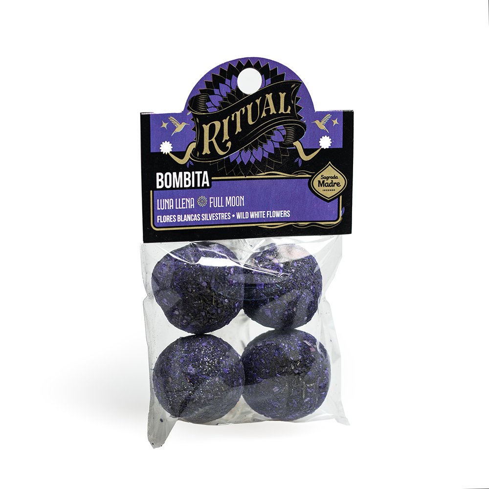 BOMBITA RITUAL LUNA LLENA SAGRADA MADRE