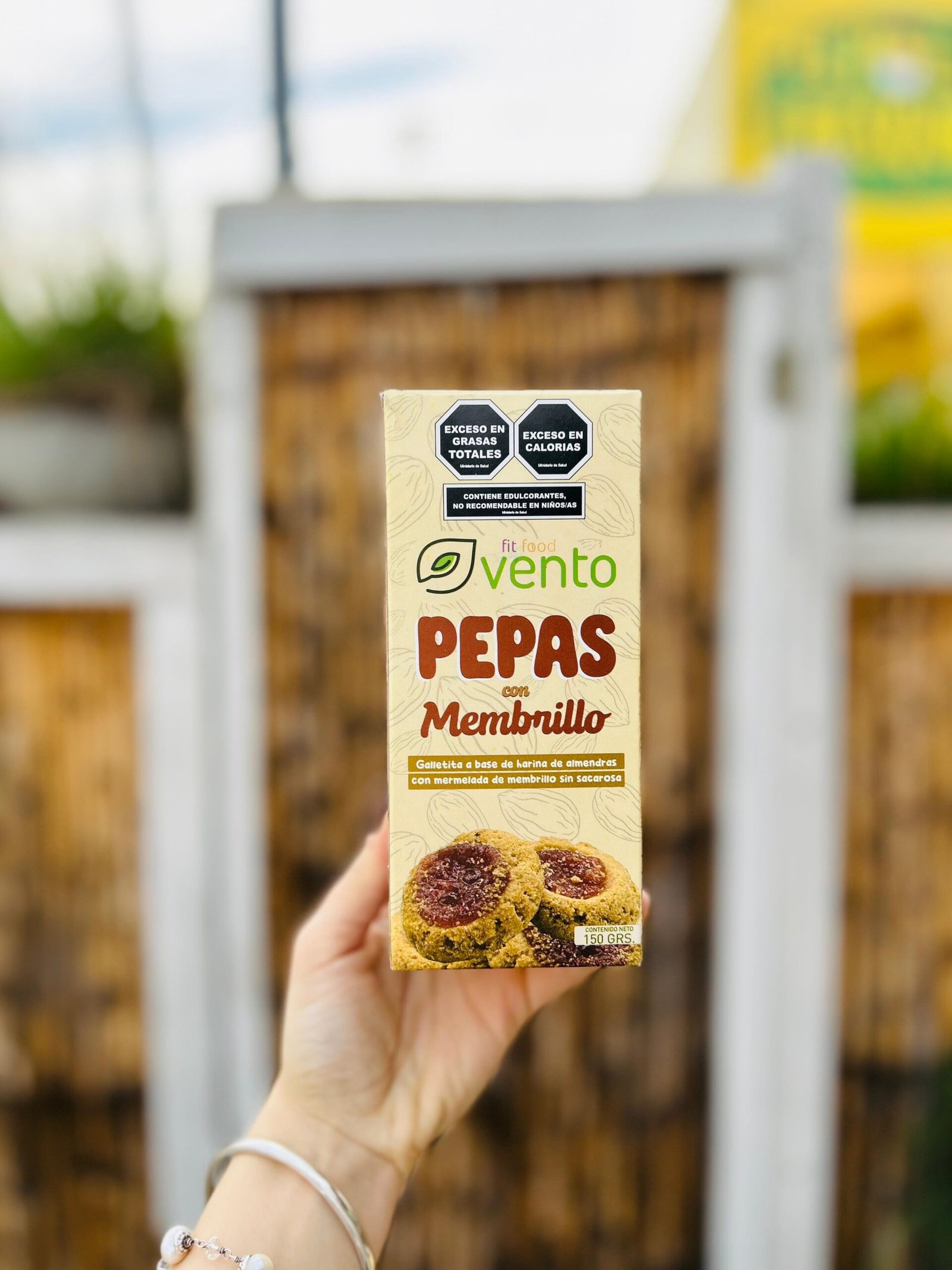 PEPAS KETO CON MEMBRILLO VENTO x 150 G