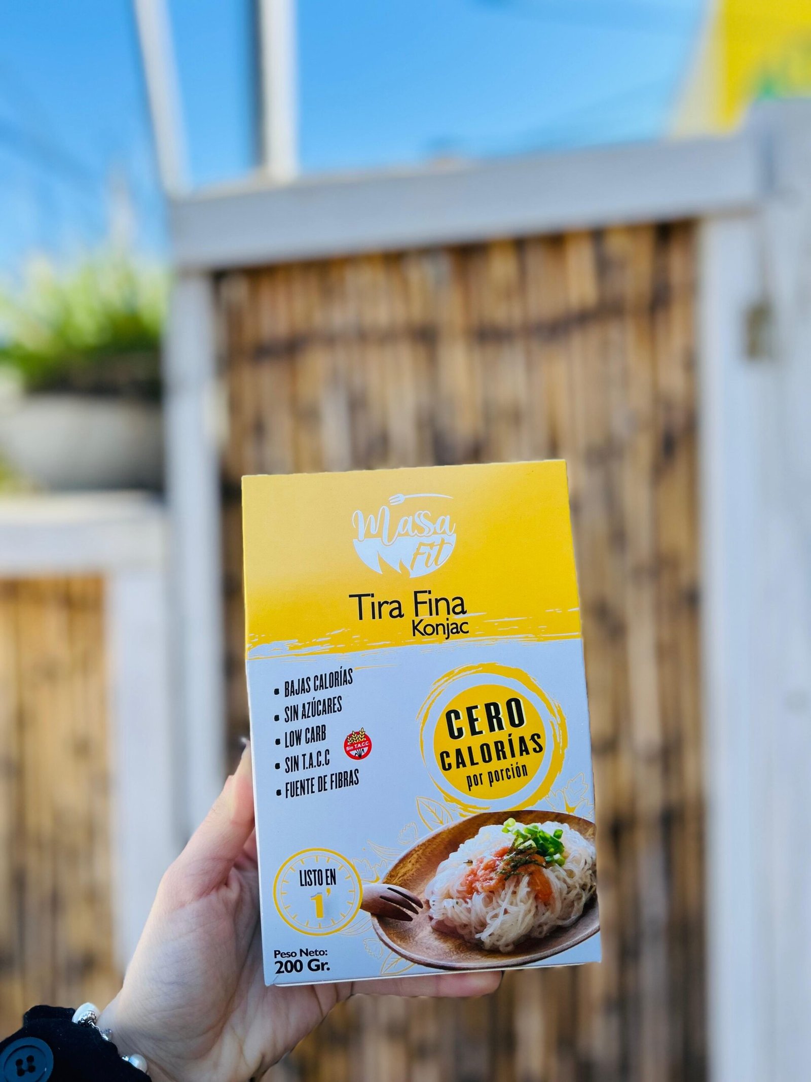 SPAGUETTI TIRA FINA KONJAC X 200 G MASSAFIT