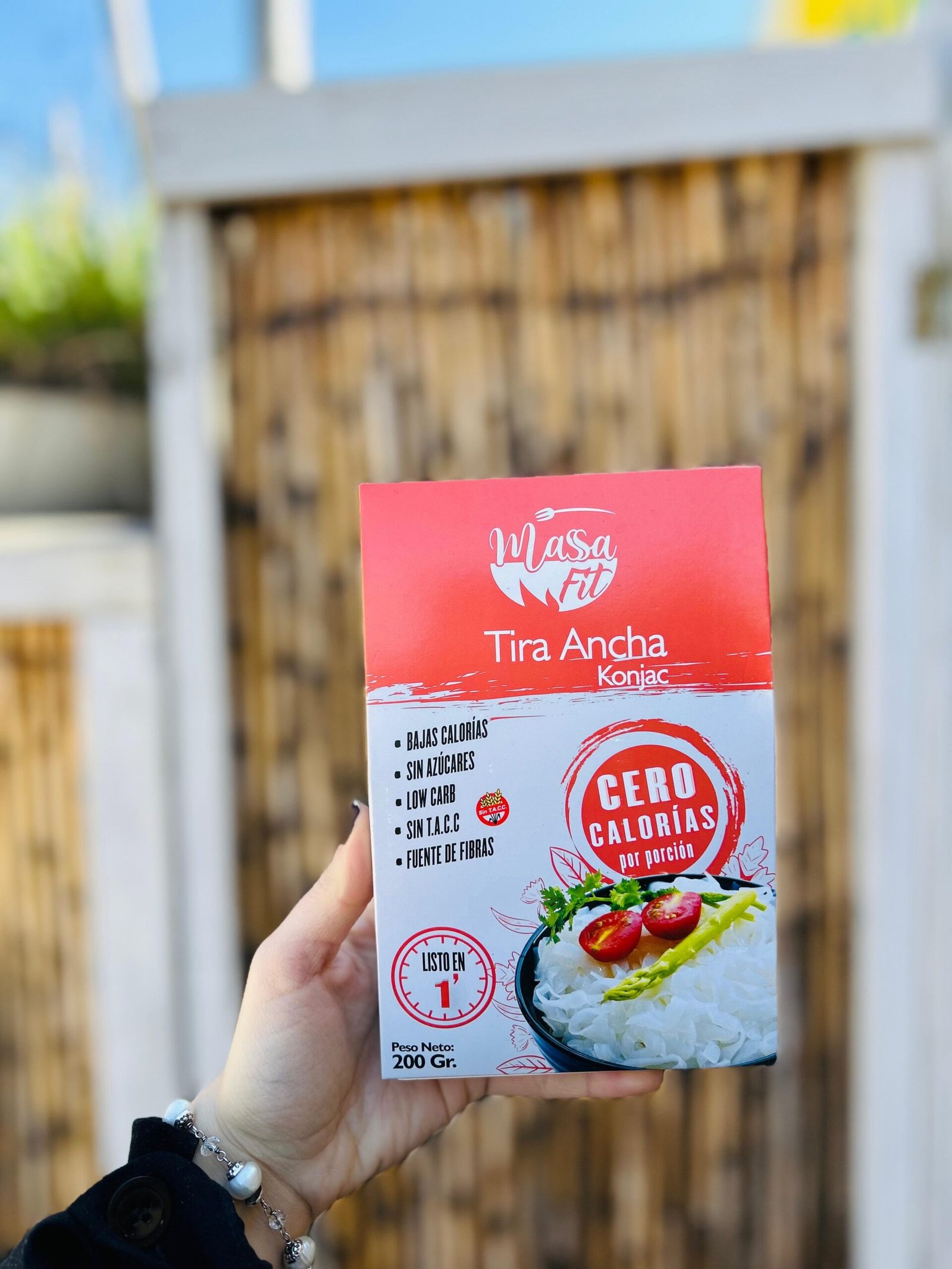 FETUCHINI TIRA ANCHA KONJAC X 200 G MASSAFIT