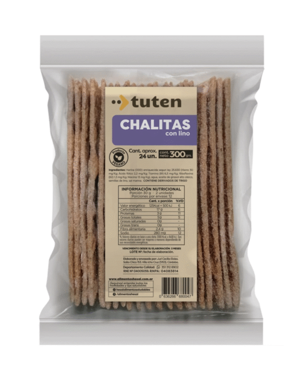 CHALITAS CON LINO X 300 G HESAI