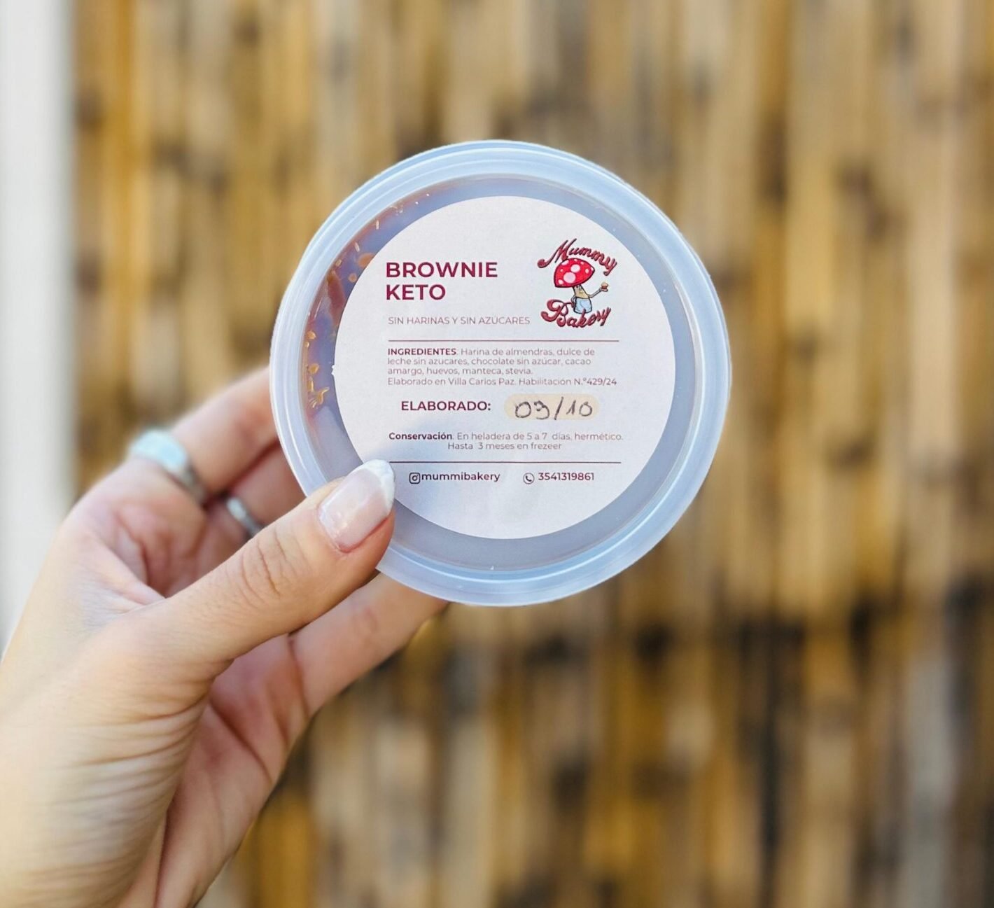BROWNIE KETO MUMMY BAKERY