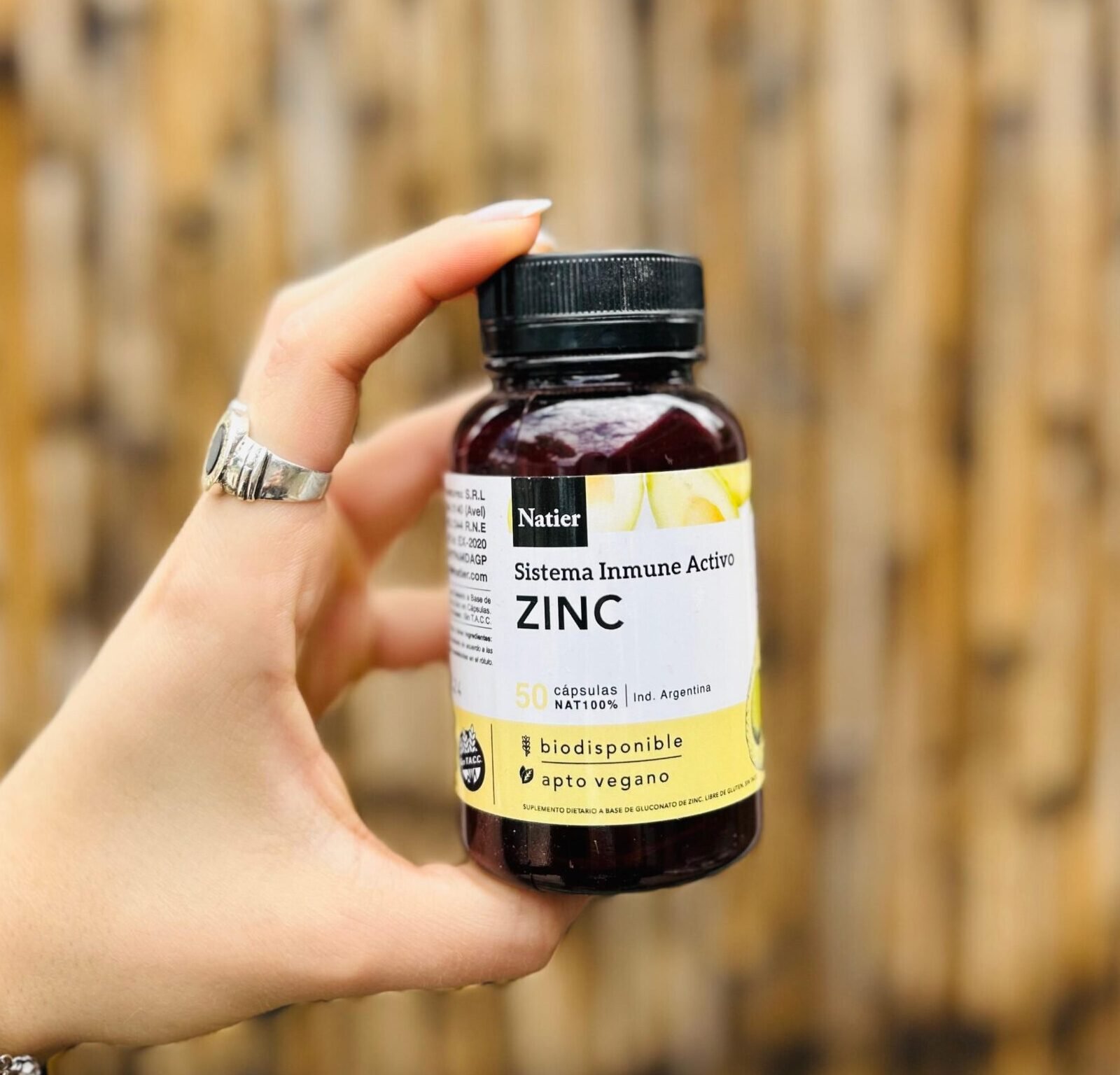 ZINC NATIER X 50 CAPSULAS