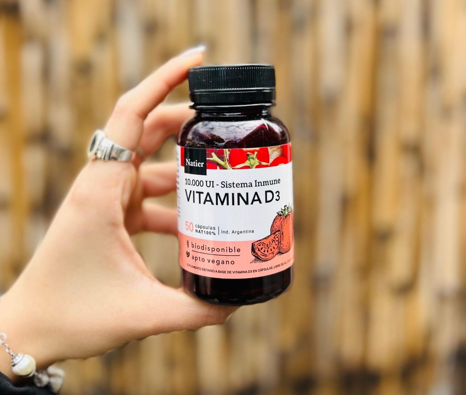 VITAMINA D3 NATIER X 50 CAPSULAS