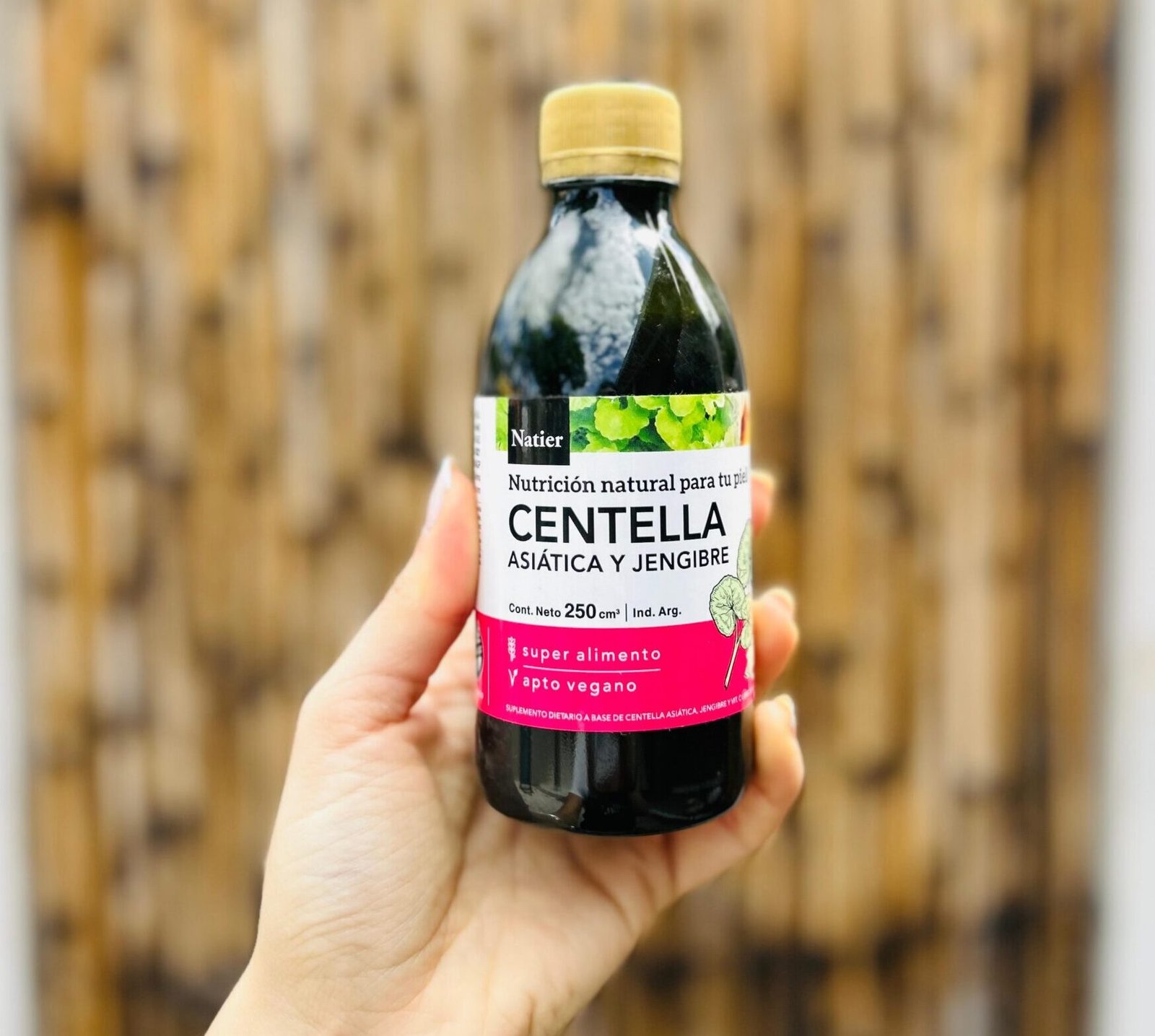 JUGO CENTELLA ASIATICA + JENGIBRE X 250 CC NATIER