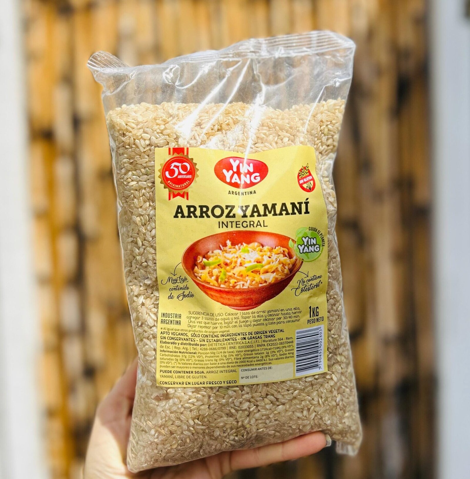 ARROZ YAMANI SIN TACC YIN YANG X 1 KG
