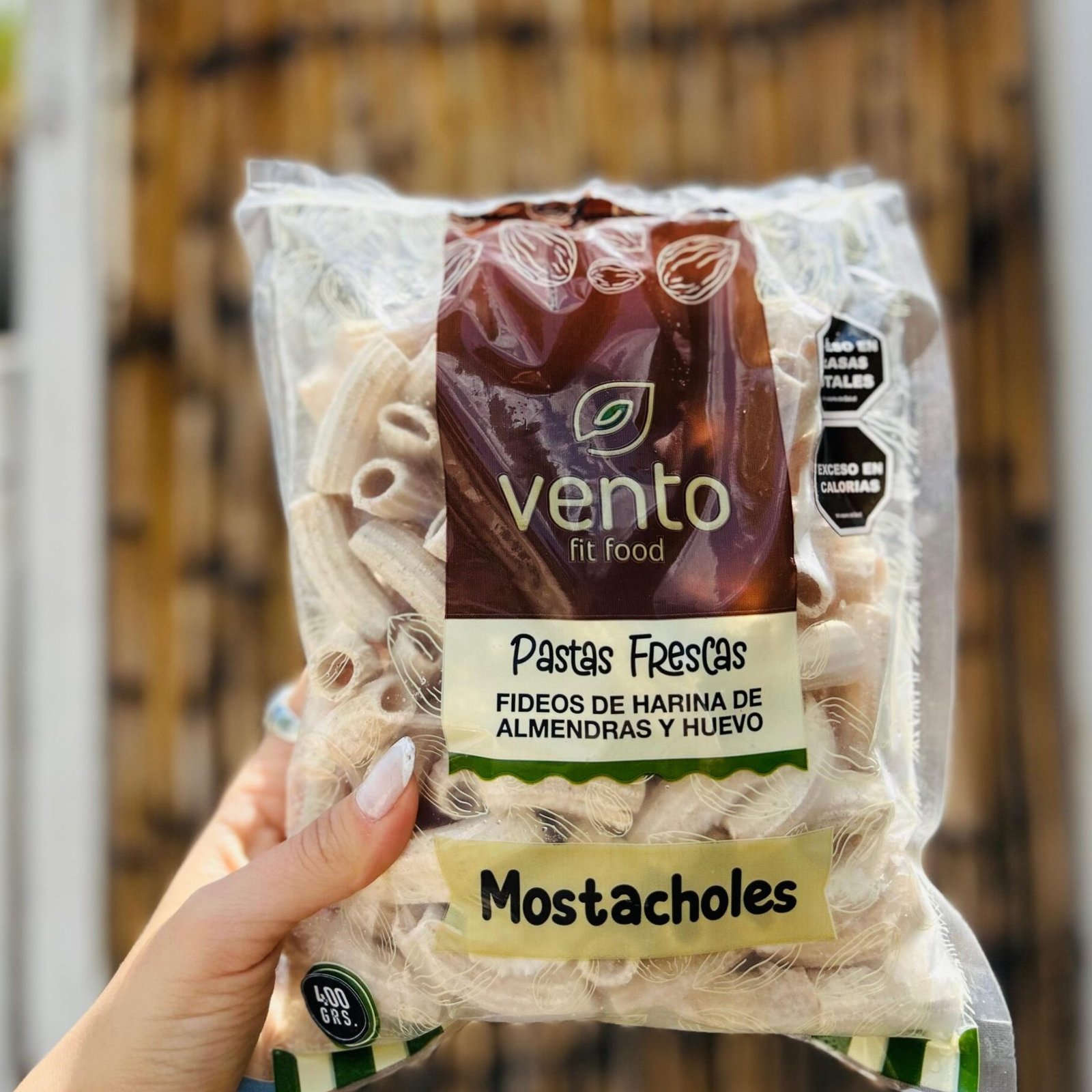 FIDEOS MOSTACHOLES DE HARINA DE ALMENDRA VENTO