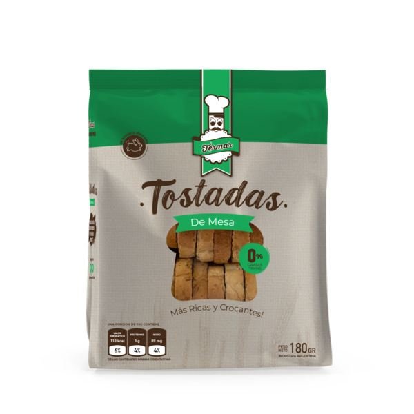 TOSTADAS FERMAR X 180 G MESA