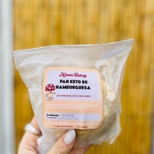 PAN HAMBURGUESA KETO MUMMY BAKERY