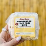 CUADRADO DE COCO Y DULCE DE LECHE  KETO MUMMY BAKERY