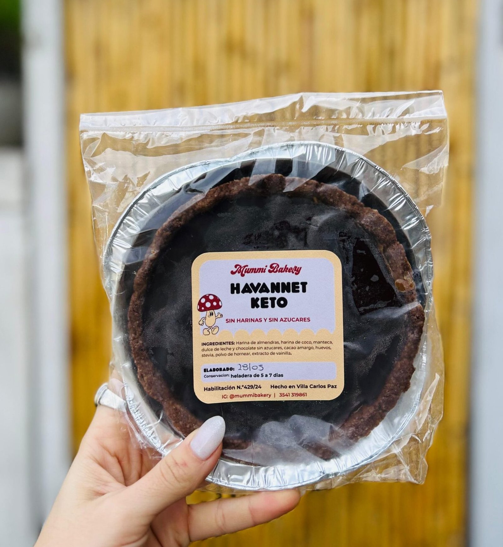 TARTA HAVANNET KETO MUMMY BAKERY