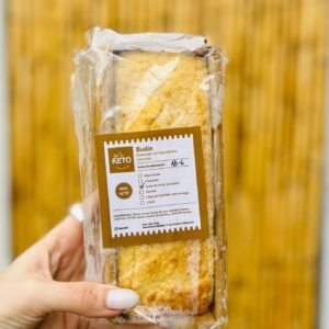 BUDIN YO KETO CON DULCE DE LECHE KETO
