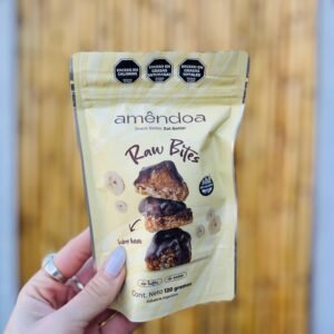 RAW BITES SABOR BANANA 120 G AMENDOA