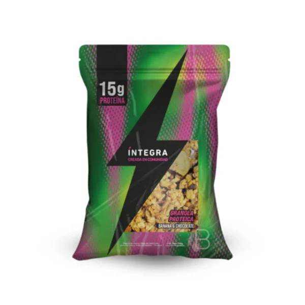 GRANOLA PROTEICA INTEGRA BANANA CHOCOLATE X 700 G